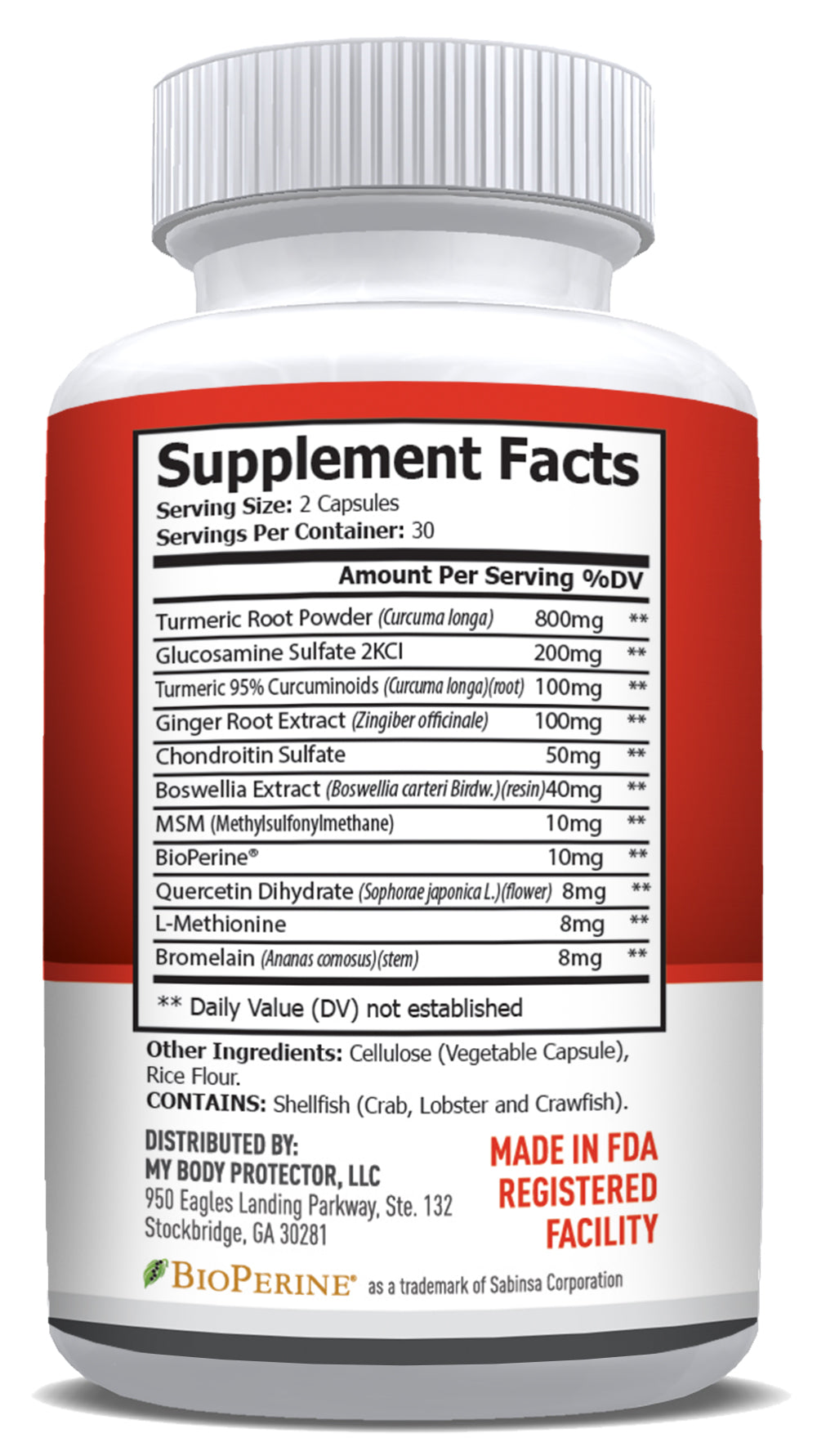Shoulder Support Supplement
