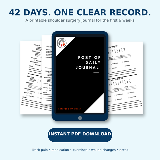 Stay Organized. Recover With Confidence